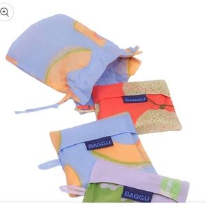 BAGGU Japanese fruit standard Baggu set NWOT